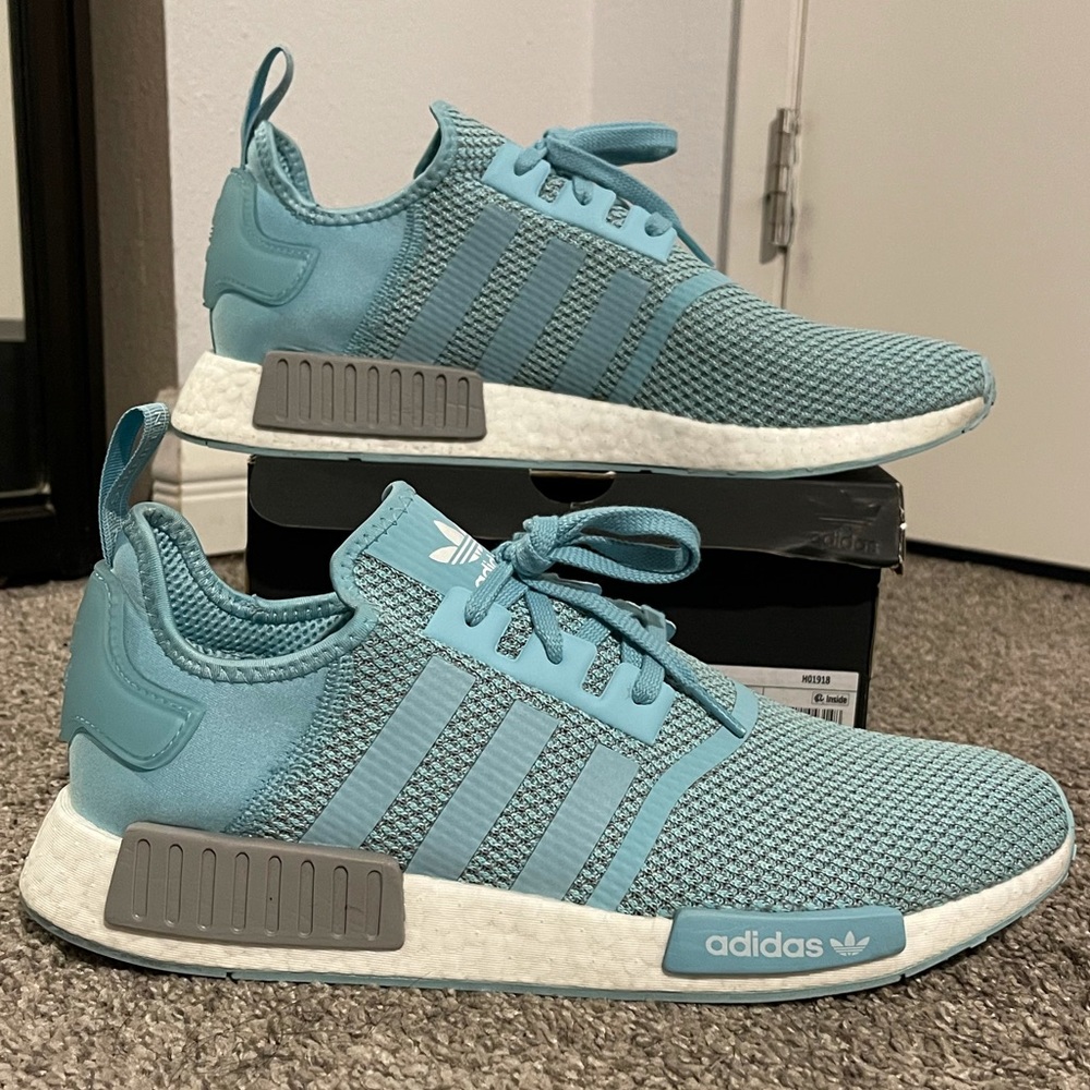Men’s Size 13 Adidas OG NMD’s Light Blue/Grey/Wht